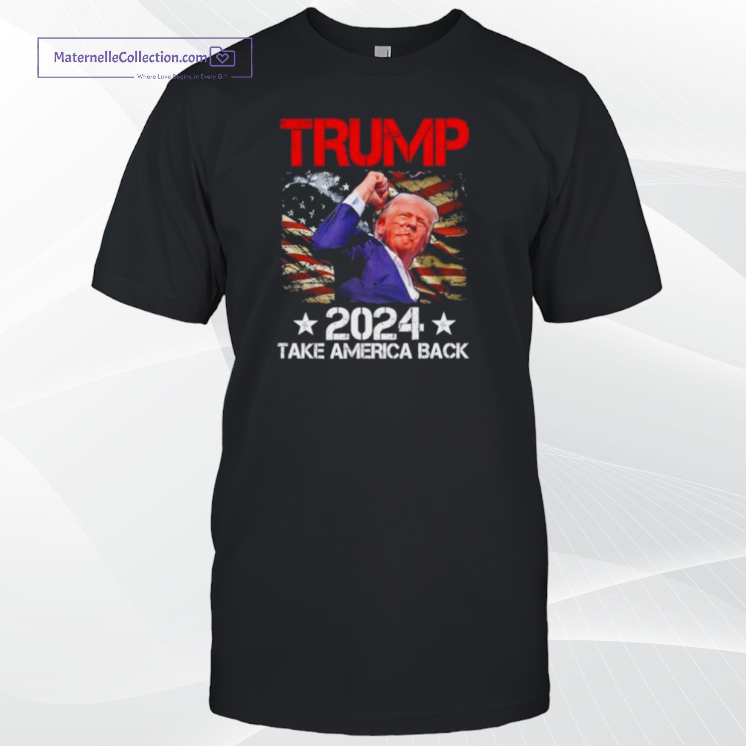 "trump assassination attempt" t-shirts sell out quickly