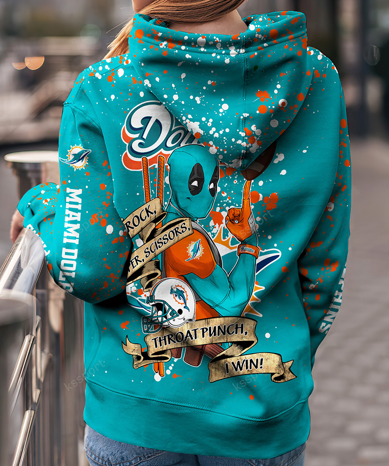 miami dolphins nfl custom hoodie