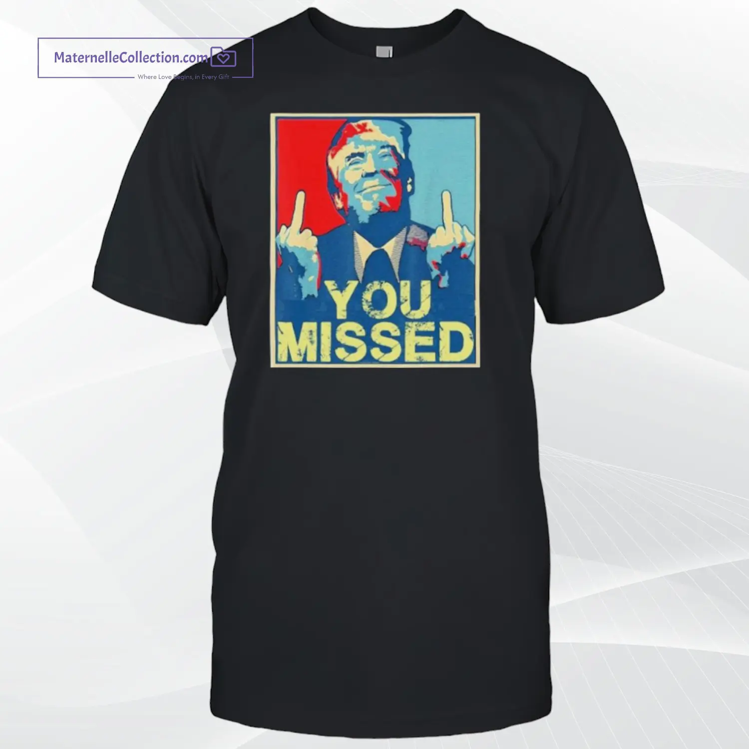 "trump assassination attempt" t-shirts sell out quickly